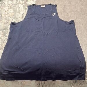 Gymshark Navy Blue Tank Top